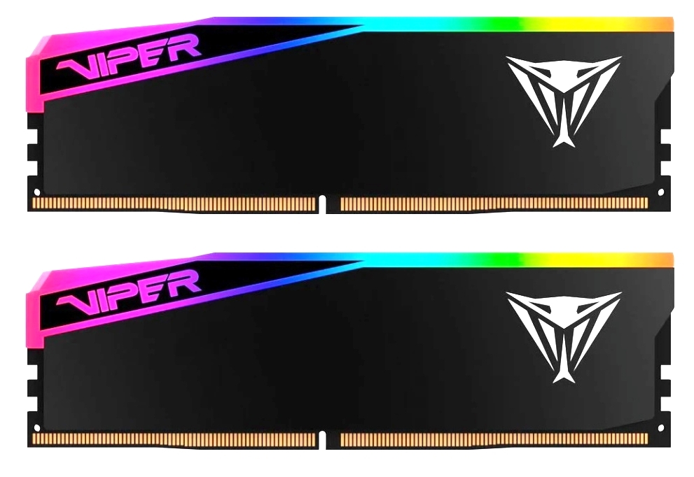 Оперативная память PATRIOT Viper Elite 5 Ultra, 32Gb (2x16Gb), RGB, DDR5-6000 DIMM
