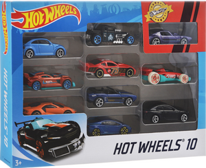 Набор машинок Hot Wheels, 54886_GLY35 в ассортименте, 10 шт