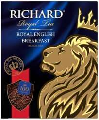 Чай Richard Royal english breakfast и другие в пакетах 100 шт.