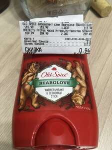 [Марий Эл] Дезодорант-антиперспирант твердый Old Spice Bearglove, 50 мл