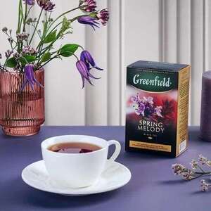 Черный чай листовой Greenfield Spring Melody, 100 г