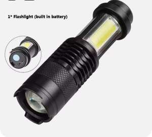 Фонарик с зуммом litwod