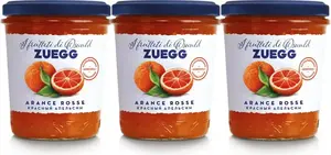 Конфитюр ZUEGG Красный апельсин, 320 г x 3 шт. (с Озон картой)