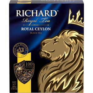 Чай Richard Royal Ceylon черный 100 пакетиков
