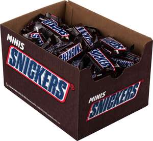 Шоколадные конфеты Snickers Minis. Коробка, 1кг