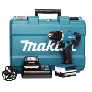 Безударная дрель-шуруповерт Makita DF347DWE2 акк 1,5А*ч, кейс (возврат до 44%)