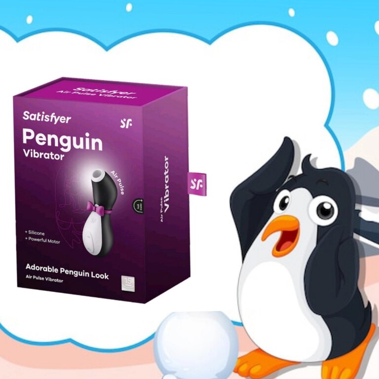 Вакуумно-волновой стимулятор Satisfyer Penguin Air Pulse Stimulator ...
