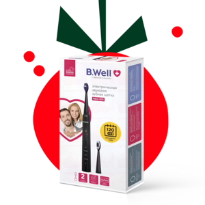 Электрическая зубная щетка B.Well MED-870 черный