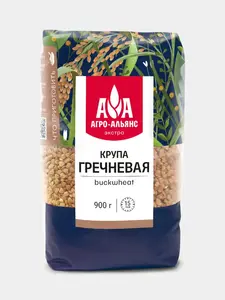Гречка "Агро-Альянс" Экстра, 900 гр, в "Магнит-Маркете"