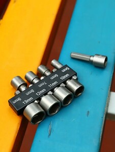 Набор головок DEKO BS09, 9 шт., 5-13 мм (цена с WB кошельком) 