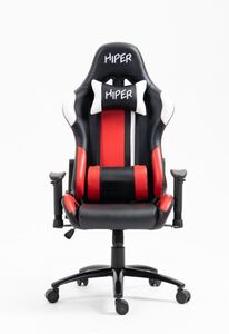 Кресло игровое Hiper Victory HGC103, чёрный, красный
