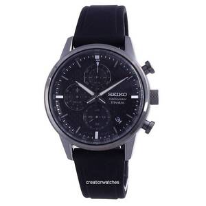 Мужские часы Seiko Discover More Titanium Chronograph Quartz SSB393 SSB393P1 SSB393P 100M