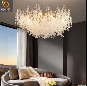 Дизайнерская люстра Giting 95вт E14 (из-за рубежа, цена по озон карте)