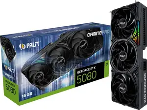 Видеокарта Palit GeForce RTX 5080 PA-RTX5080 Gamingpro 16 ГБ (цена с ozon картой)