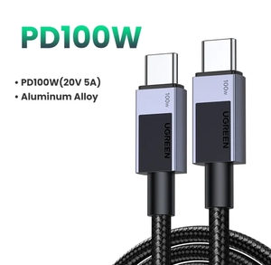 Кабель 2 метра USB-C UGREEN PD 100W