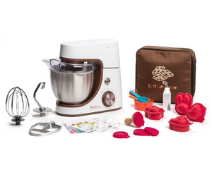 Кухонная машина Moulinex Masterchef Gourmet Baking With Kids QA51K110, 1100 Вт, чаша 4.6 л (с Озон картой)