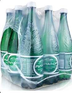 Вода газированная Рычал-Су минеральная, 9 шт х 1 л (цена с ОЗОН картой)