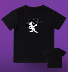 Футболка с принтом Nike Снупи и другие принты по цене 79₽ - 150₽