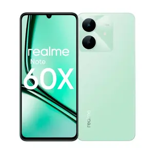 Смартфон realme Note 60X Ростест (EAC), 3/64 ГБ, зеленый (с Озон картой)