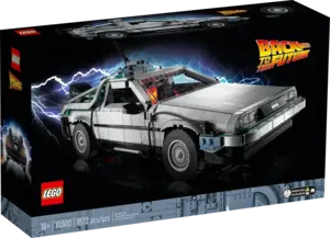 [Челябинск, Новосибирск, Воронеж  и др.] Конструктор LEGO 10300 Icons Назад в будущее: Машина времени