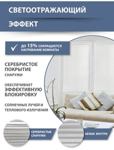 Жалюзи на окно самоклеющейся Natali Sweet Home (с ВБ кошельком)
