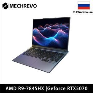 Игровой ноутбук MECHREVO 16 PRO, 16", 32 ГБ/1 ТБ, RTX 5070, Ryzen 9 7845HX. Из РФ