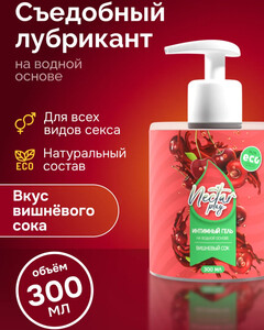 Интимная смазка на водной основе Play Nectar 300 мл, 18+, разные вкусы (цена с wb-кошельком)