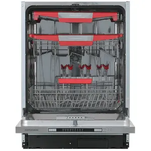 Встраиваемая посудомоечная машина Kuppersberg GLM 6075, 60 см, на 14 комплектов, 3 корзины, 9 программ, луч на полу