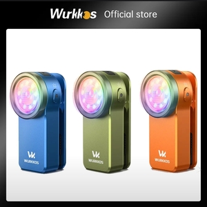 EDC фонарик с белым светом + RGB Wurkkos HD03 на 680LM (20 режимов)