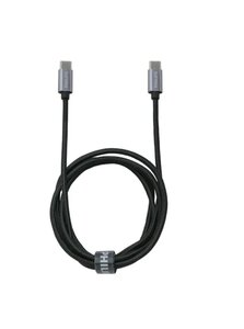 Кабель Philips для мобильных устройств USB Type-C/USB Type-C, 1.2 м, черный, черный матовый (цена с озон-картой)