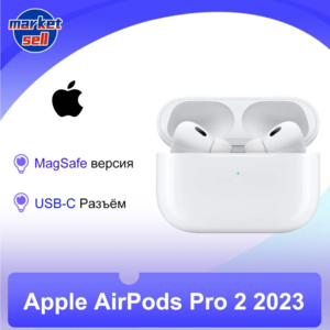 TWS наушники Apple AirPods Pro 2 (2023), USB Type-C (Из-за рубежа, по карте ozon)