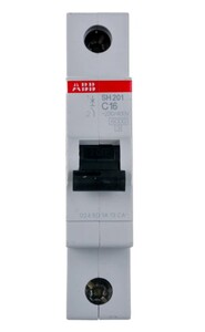 [Уфа, возможно др.] Автоматический однополюсный выключатель ABB 16A, C, SH201.