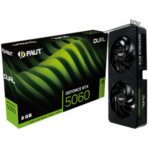Видеокарта Palit GeForce RTX 5060 Dual (цена с макс. кошельком и подпиской ВБ)