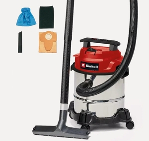 Пылесос строительный Einhell TC-VC1812/1S, 1250Вт, бак 12 л