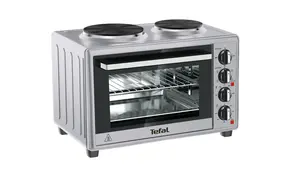 Мини-печь Tefal Optimate OF463D30, 32 л., 2 конфорки, гриль, конвекция, вертел (с картой OZON)