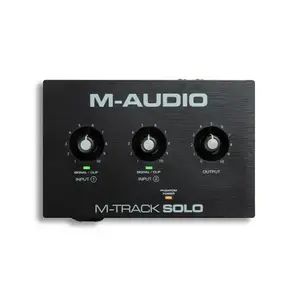 Аудиоинтерфейс M-AUDIO M-TRACK SOLO (из-за рубежа, с картой Ozon)