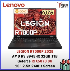 Игровой ноутбук Lenovo LEGION R7000P 2025 RTX 5070, AMD R9 8845HX 32GB/1TB (доставка из РФ)