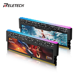 Оперативная память RGB DDR5 32 ГБ (2x16 ГБ) 7200MHz CL34, Hynix A-Die, совместимая с Intel XMP3.0 и AMD Expo, Reletech Battlesky X-5