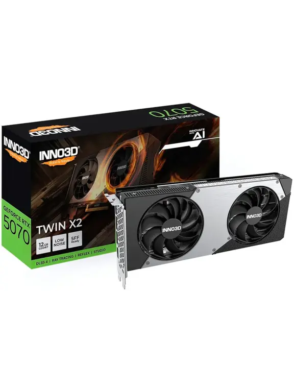 Видеокарта Inno3D RTX 5070 TWIN X2 12GB (N50702-12D7-195064N) (с WB кошельком)