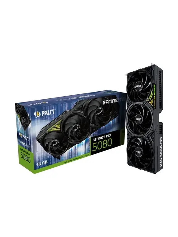 Видеокарта Palit GeForce RTX 5080 GamingPro V1 16 ГБ (+ 22798 баллов Озон)