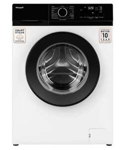 Cтиральная машина с инвертором и паром Weissgauff WM 45127 Inverter Steam Touch, узкая, 7 кг (с озон-картой)