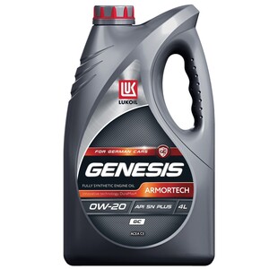 Масло моторное LUKОIL GENESIS ARMORTECH GC 0W-20, 4 л + 732 ягодки (с ВБ кошельком)