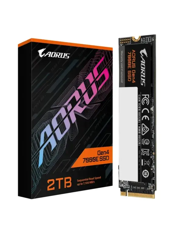 SSD 2 ТБ Gigabyte AORUS Gen4 7000E, R7100/W6500 (с WB кошельком)