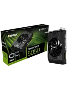 Видеокарта Palit RTX 5050 8 Гб STORMX OC, 1 вентилятор (с ВБ кошельком)