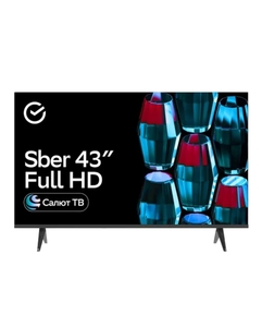 Телевизор SBER SDX-43F2139, 43", FHD (по Ozon карте) + 5000 баллов за отзыв 