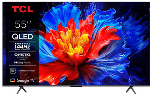 Телевизор 55" TCL 55P8K, QLED, 144 Гц, Google TV (с купоном продавца и картой Ozon)