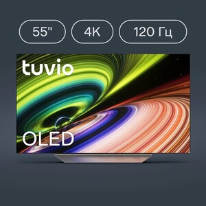 55” Телевизор Tuvio 4К ULTRA HD OLED Frameless