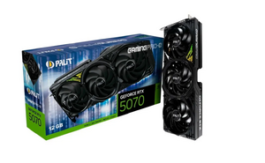 Видеокарта Palit GeForce RTX 5070 GamingPro OC 12 ГБ (с картой OZON) 
