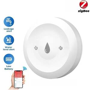 Датчик обнаружения утечки воды Zigbee (с картой OZON, из-за рубежа)