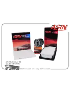 Комплект фильтров ASIN для Solaris/Киа